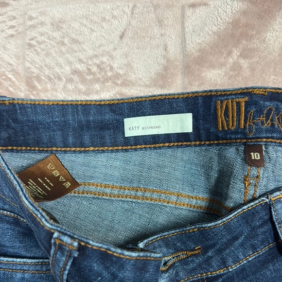 Kut from the Kloth High Rise Blue Jeans Versatile Denim - Picture 3 of 10
